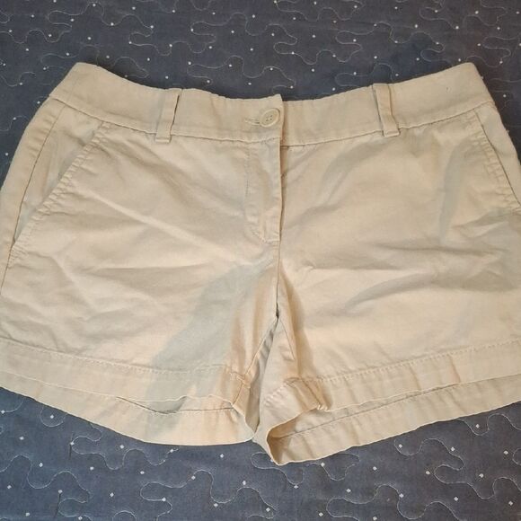 Loft Outlet Women's Casual Tan 4 inch Shorts size 0 - Picture 1 of 7